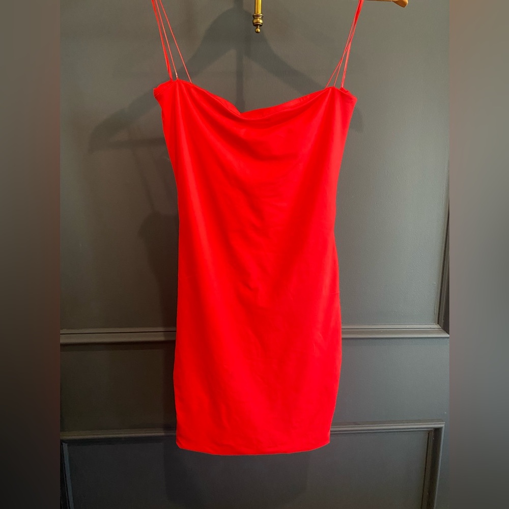 MESHKI Red Mini Dress Sz Small